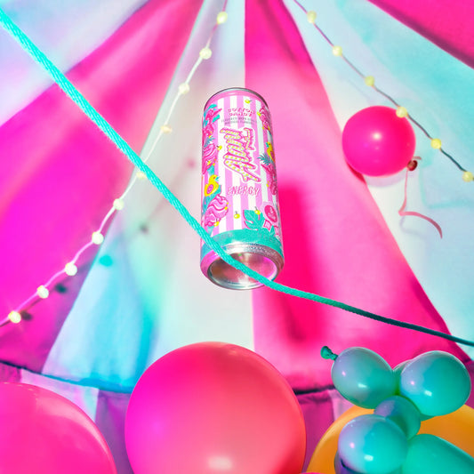 Alani Nu Cotton Candy Energy Drink | 12 fl oz Cans (12-Pack) | Sugar-Free | Vegan | Low-Calorie